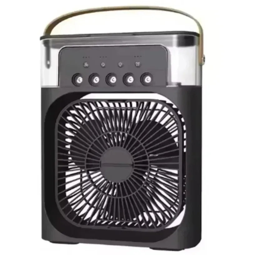 Portable 3 In 1 Fan AIr Conditioner Household Small Air Cooler LED Night Lights Humidifier Air Adjustment Home Fans Dropshipping