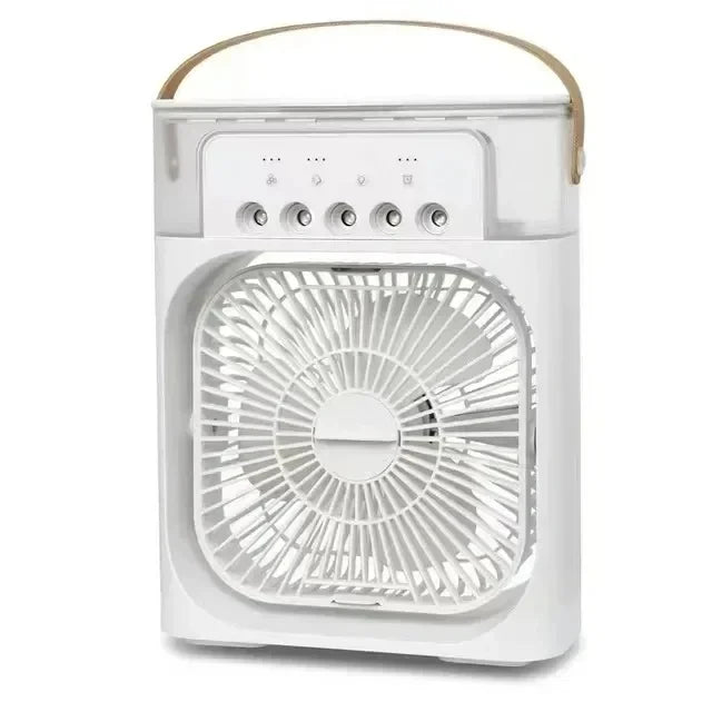 Portable 3 In 1 Fan AIr Conditioner Household Small Air Cooler LED Night Lights Humidifier Air Adjustment Home Fans Dropshipping