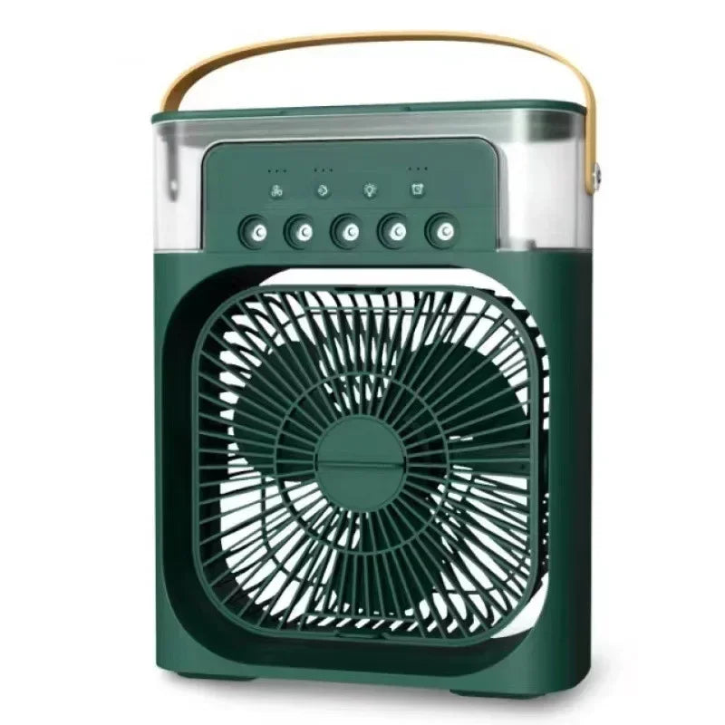 Portable 3 In 1 Fan AIr Conditioner Household Small Air Cooler LED Night Lights Humidifier Air Adjustment Home Fans Dropshipping