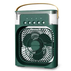 Portable 3 In 1 Fan AIr Conditioner Household Small Air Cooler LED Night Lights Humidifier Air Adjustment Home Fans Dropshipping