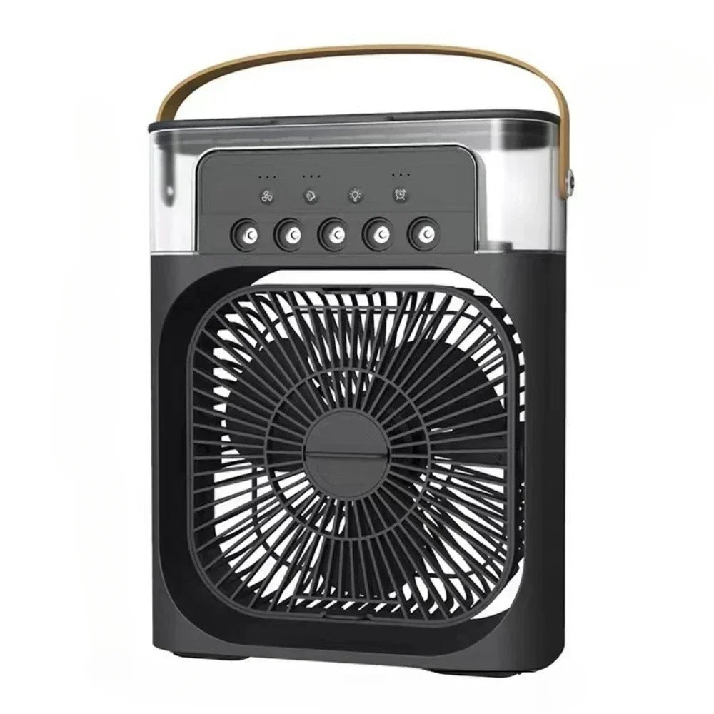 Portable 3 In 1 Fan AIr Conditioner Household Small Air Cooler LED Night Lights Humidifier Air Adjustment Home Fans Dropshipping