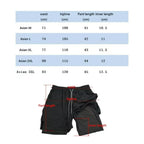 Men's sports shorts double layer two-in-one quick-drying breathable casual shorts summer running sportswear pants M-3XL