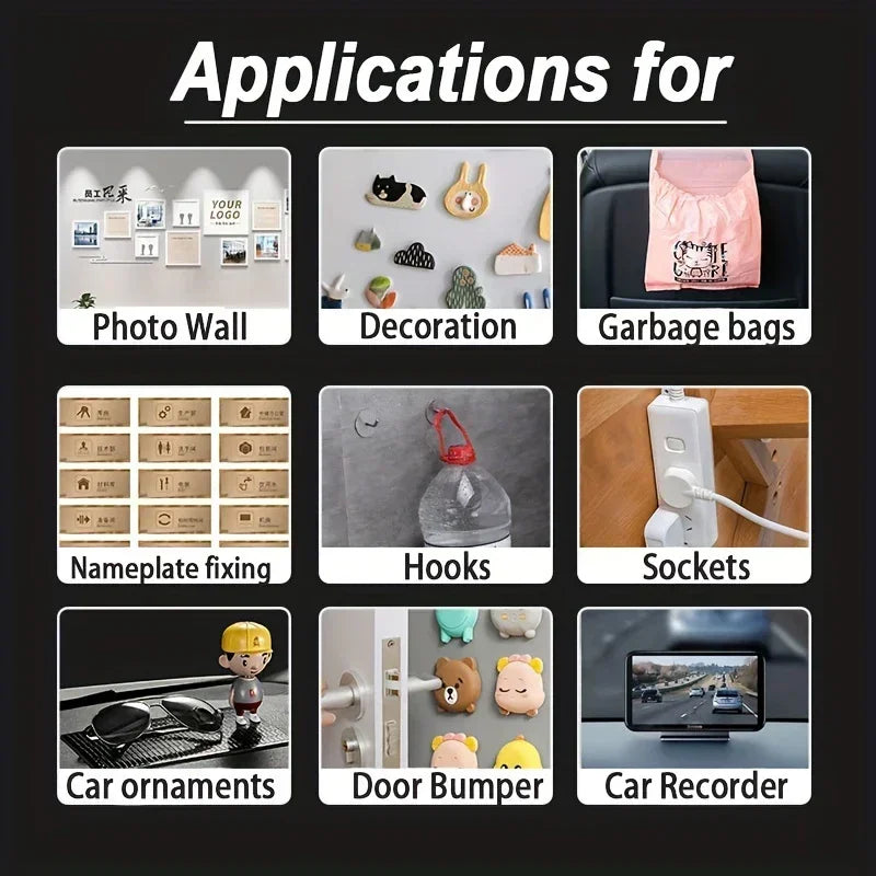 5m/3/2m/1m Nano Tape Extra Strong Double Sided Adhesive Tape Transparent No Trace Reusable Waterproof Adhesive Tape Home