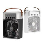 Portable 3 In 1 Fan AIr Conditioner Household Small Air Cooler LED Night Lights Humidifier Air Adjustment Home Fans Dropshipping